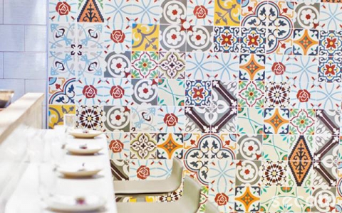 Ngẫu hứng cùng gạch bông Secoin